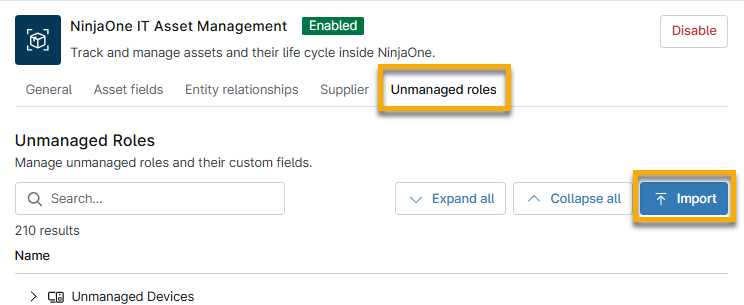 itam_unmanaged roles_import.png